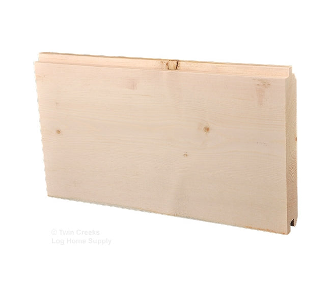 2x8 White Pine Tongue & Groove - Flat Face