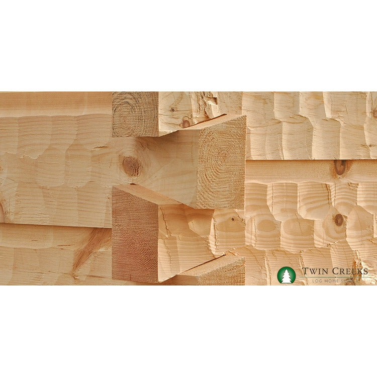 Scalloped Hewn Dovetail False Corners (Joint Photo)
