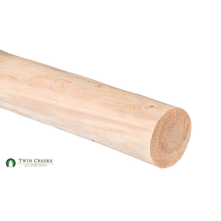 Northern White Cedar Hand Peeled Posts (6" Post Profile)