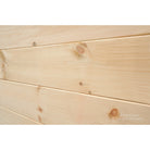 6x12 White Pine "D" Log (Installed Back Angled)