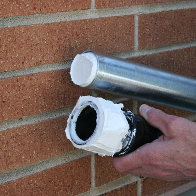 Albion 2" Bulk Caulk Gun Loading Sleeve (#33-10) - In Action