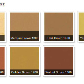 Check Mate 2 Log Check Sealant - Color Chart