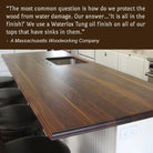 Waterlox Original Satin Finish (Counter Application)