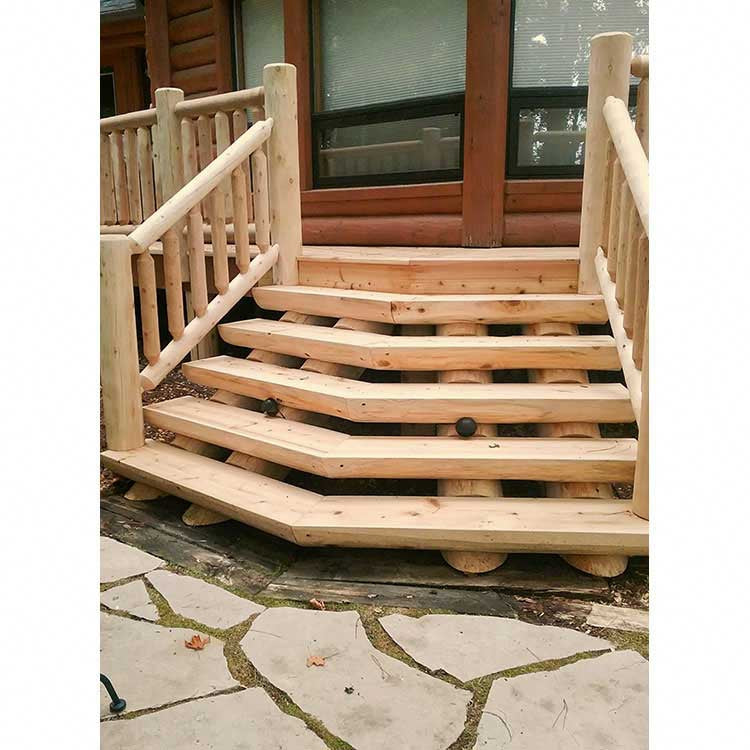 Outdoor Install w/ Railing