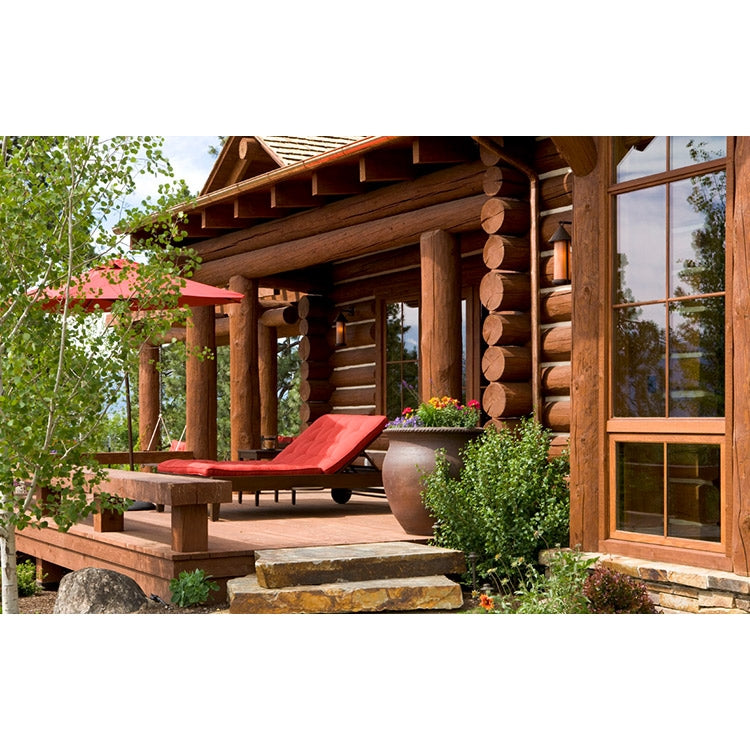 Perma-Chink Stone (Lifeline Accents Cinnebar & Lifeline Advance Satin)