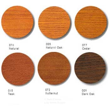Sikkens Proluxe Log and Siding Color Chips