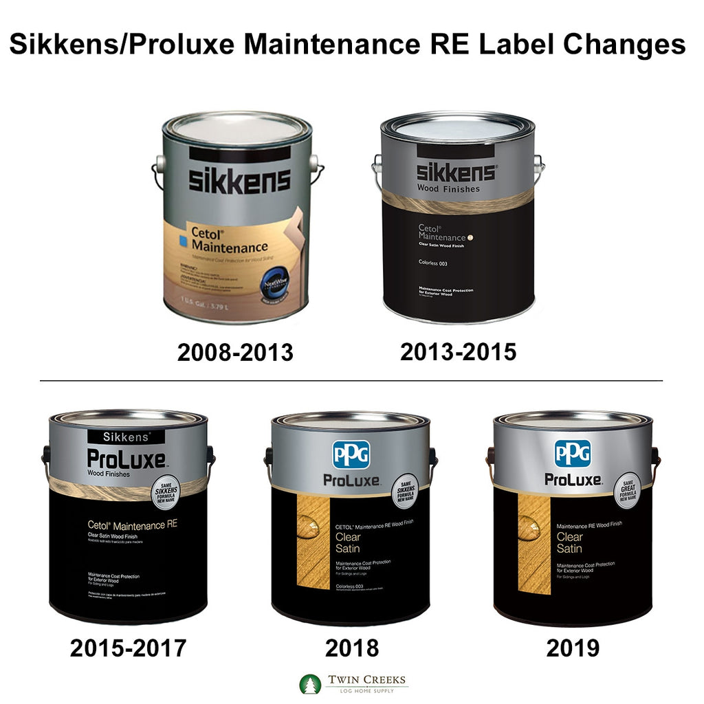 Sikkens/Proluxe Maintenance RE Label Changes 