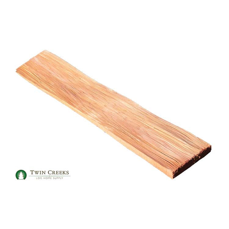 Western Red Cedar Can Vary In Color, Here is an Example of an Average Shake