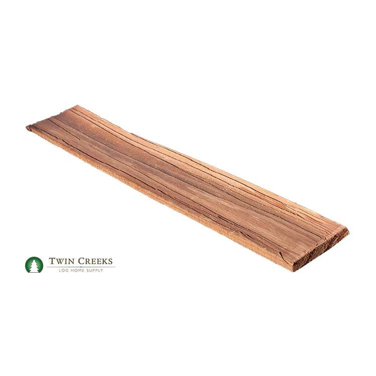 Western Red Cedar Can Vary In Color. Here is an Example of a Dark Shake