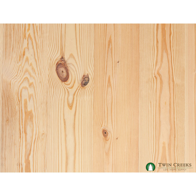 1 x 8 Southern Yellow Pine Flooring Front Close