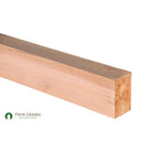 Western Red Cedar Beam - 4x6 - S4S - Product Shot - End Grain
