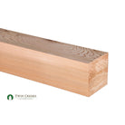 Western Red Cedar Beam - 6x6 - S4S - Product Shot - End Grain