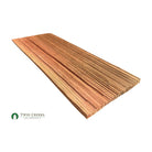 Bundle #1 Grade 24 Inch Western Red Cedar  Hand Split Shakes - Medium Thickness Individual 