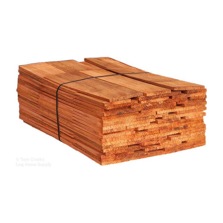 25 Cedar Wooden Square Dowels 1/2 Square, Available in 6 Lengths