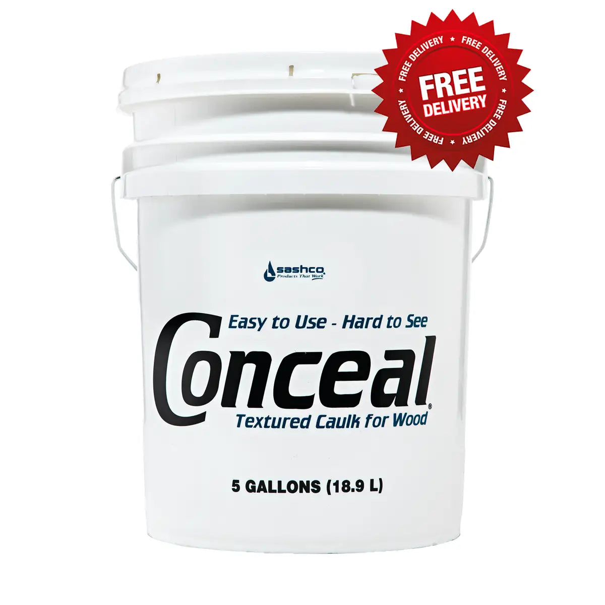 5 Gallon Pail with Free Shipping - Conceal Textured Caulk