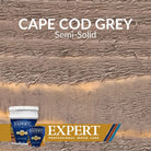 Expert Stains Semi-Solid Stain Swatch -  Cape Cod Grey