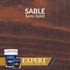 Expert Stains Semi-Solid Stain Swatch - Sable