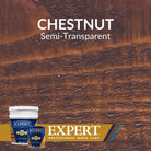 Expert Stains Semi-Transparent Stain Swatch - Chestnut