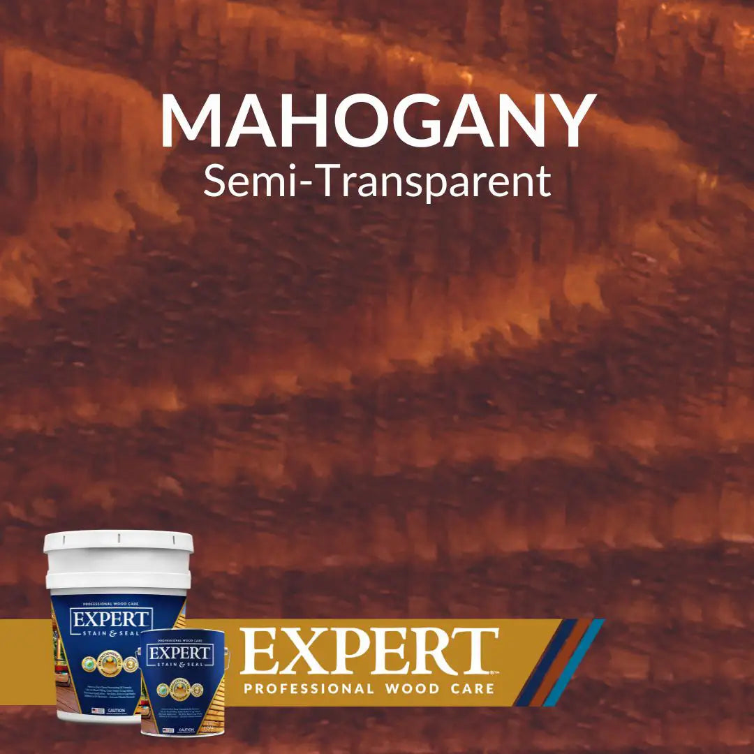 Expert Stains Semi-Transparent Stain Swatch -  Mahogany