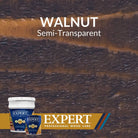Expert Stains Semi-Transparent Stain Swatch - Walnut