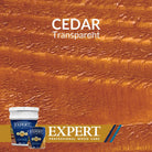 Expert Stains - Transparent Stain Swatch - Cedar