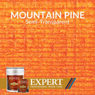Expert Stain and Seal Log and Timber Oil - Mountain Pine 