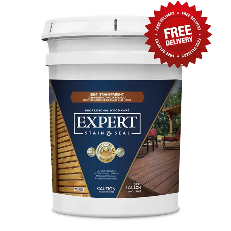 Expert Stains SemiTransparent Wood Stain & Sealer