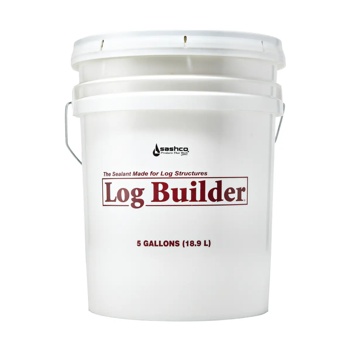 5 Gallon Pail - Sashco Log Builder Caulk 