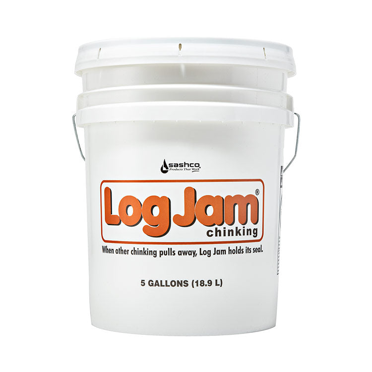 Sashco Log Jam 5 Gallon Pail - Free Shipping