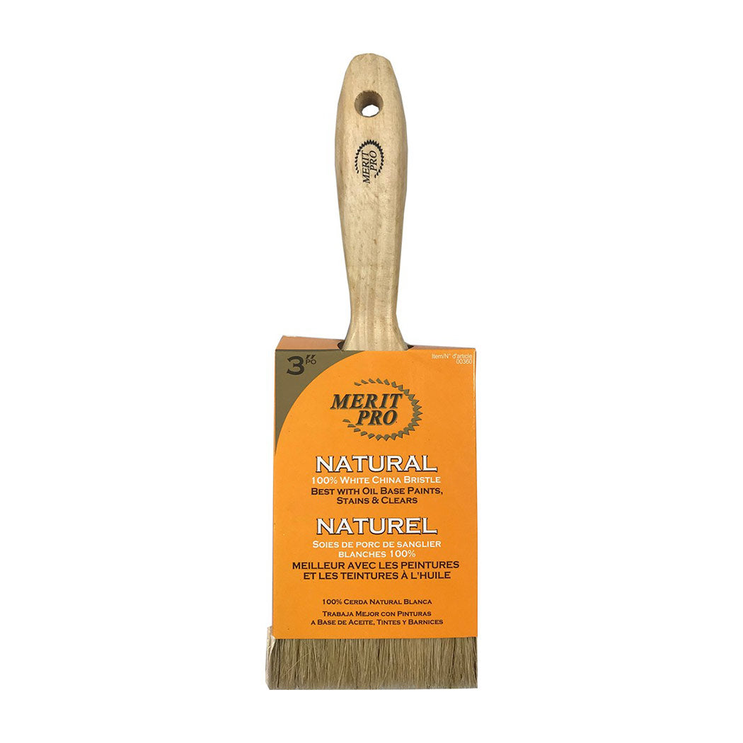 Princeton Ashley 5200 Bright Size 6 Oil Painting Brush - Pure Chinese Hog Bristle