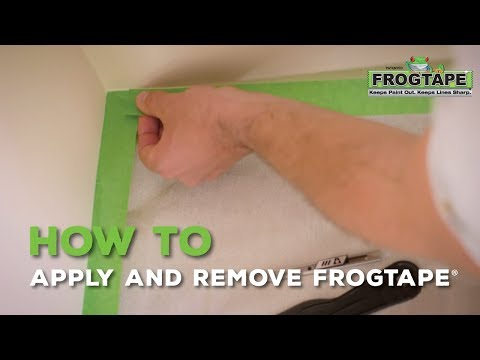 How To Apply And Remove FrogTape 