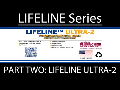 Video: Perma-Chink Lifeline Ultra-2 Introduction