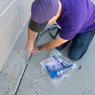 Slab Caulk Backer Rod Application 