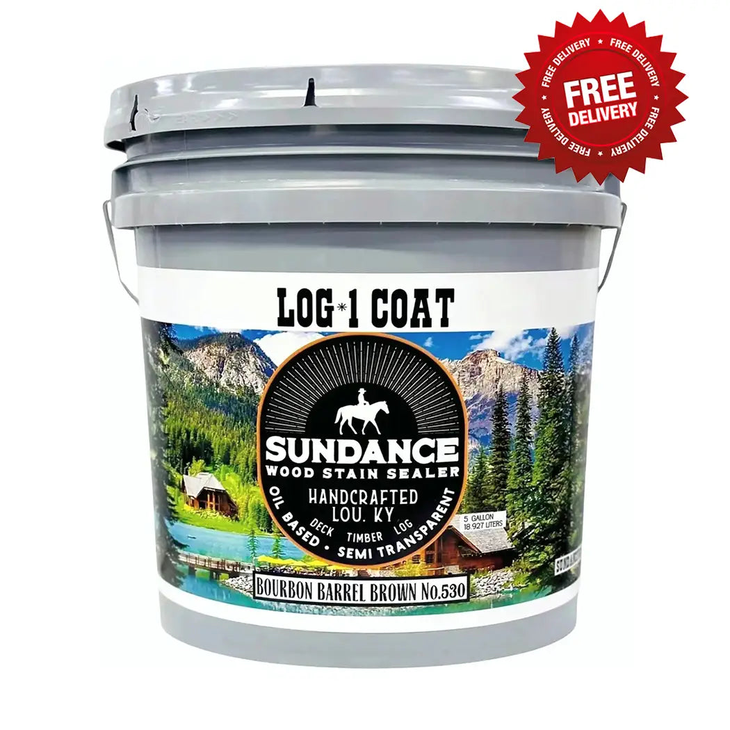 Sundance Wood Stain Sealer LOG 1 Coat | Twin Creeks – Twin Creeks