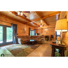 White Pine S4S Beams - Interior Shot