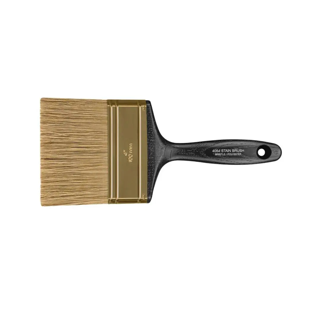 Wooster 4" 4054 Oil and Latex Stain Brush - No cover 