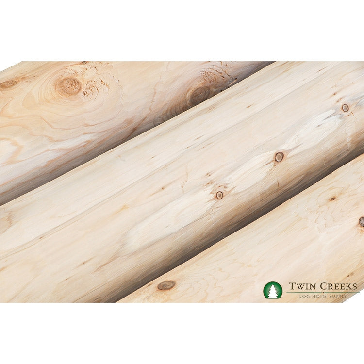 Northern White Cedar Hand Peeled Posts (Grain Pattern) 