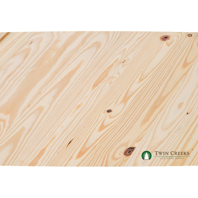 Southern Yellow Pine Tongue and Groove Flooring (Installed Grain Pattern) 