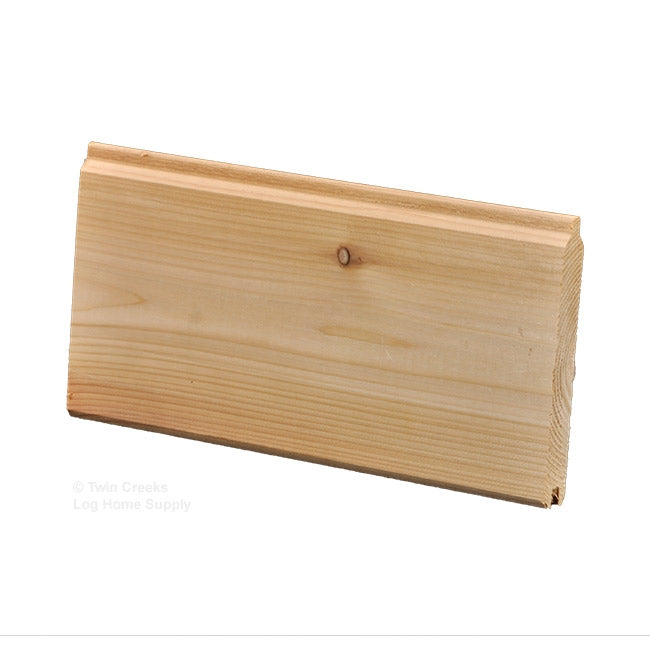 1x6 Western Red Cedar T&G Paneling - Smooth Face View