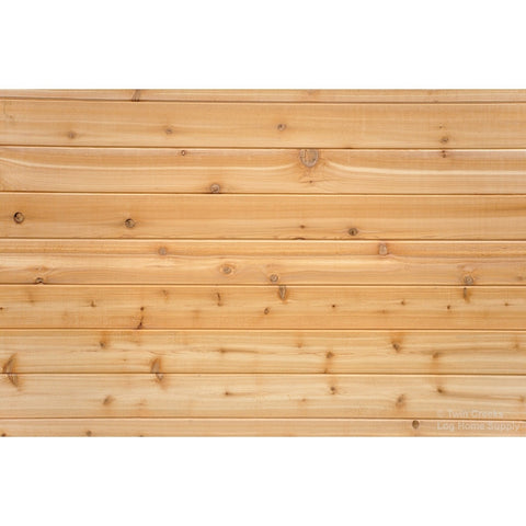1x6 Western Red Cedar Tongue and Groove Boards – Twin Creeks Log Home
