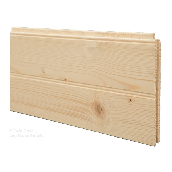 1x8 Spruce Tongue & Groove Paneling - Face