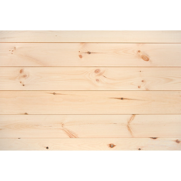 1x8 White Pine Tongue & Groove Shiplap Siding - Standard Grade (Front Installed Photo) 