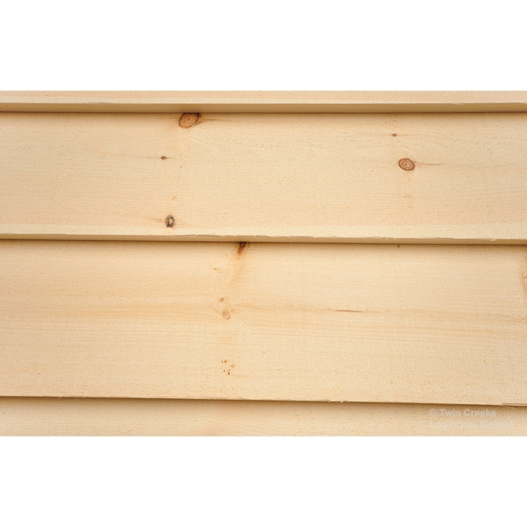 1x8 White Pine Plain Bevel Wood Siding | Twin Creeks