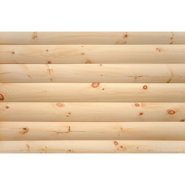 Pine Vinyl Siding Prices Reference: 2X8 White Pine D Log Siding Twin Creeks Log Homes