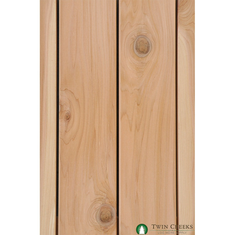 5/4x6 Western Red Cedar Radius Edge Decking (Installed) 