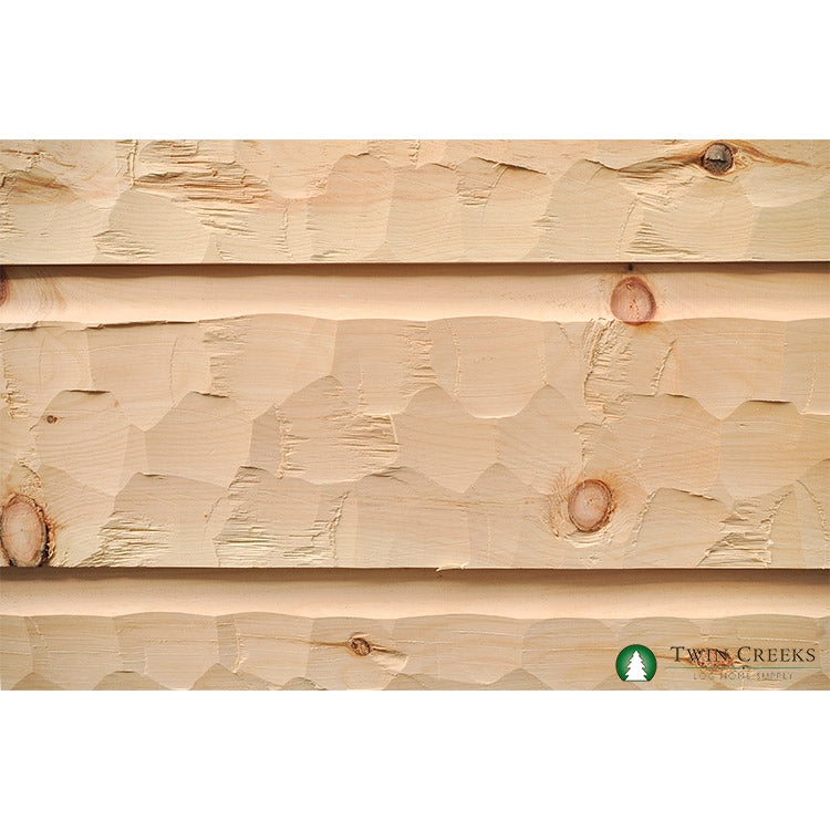 Chinking Timber 5/4x12 White Pine Chink Log Siding | Twin Creeks