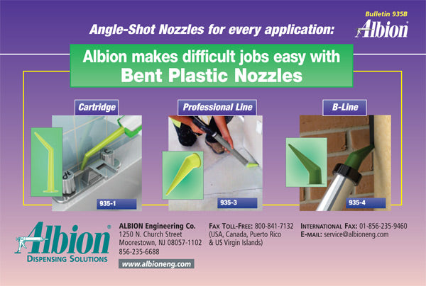 Albion Angled Nozzles Sheet