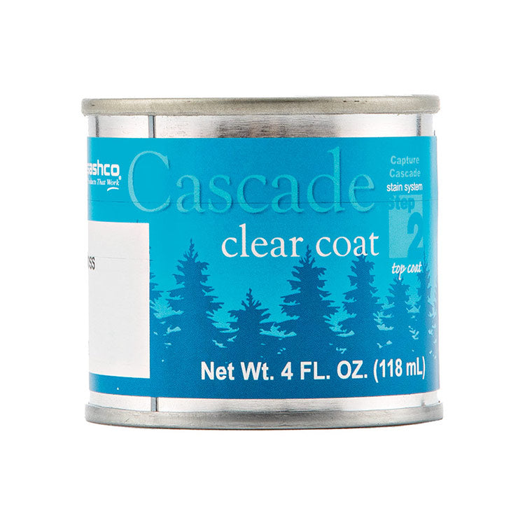 Cascade Clear Coat 4 Oz Sample Can