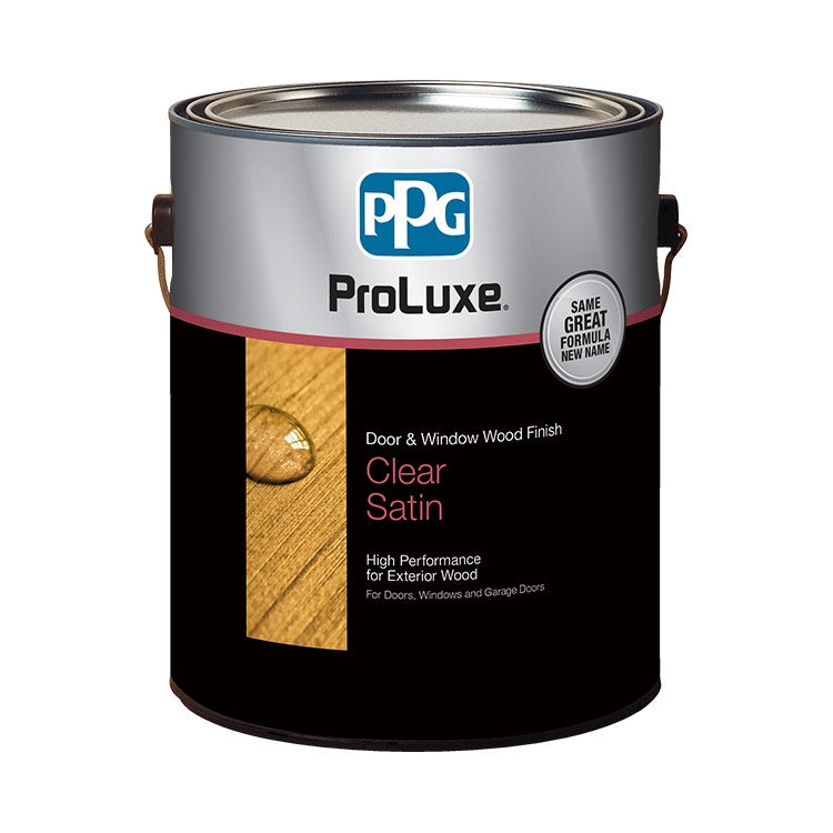 Flexible Clear Gloss Exterior Water Based Polyurethane with UV Protection  (1 QT)