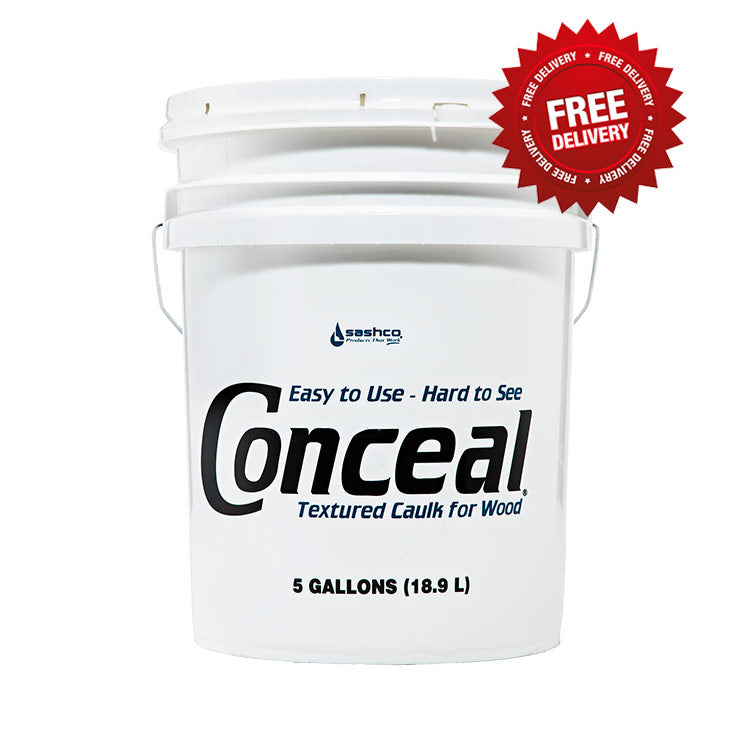Conceal Textured Caulk - 5 Gallon Pail with Free Shipping
